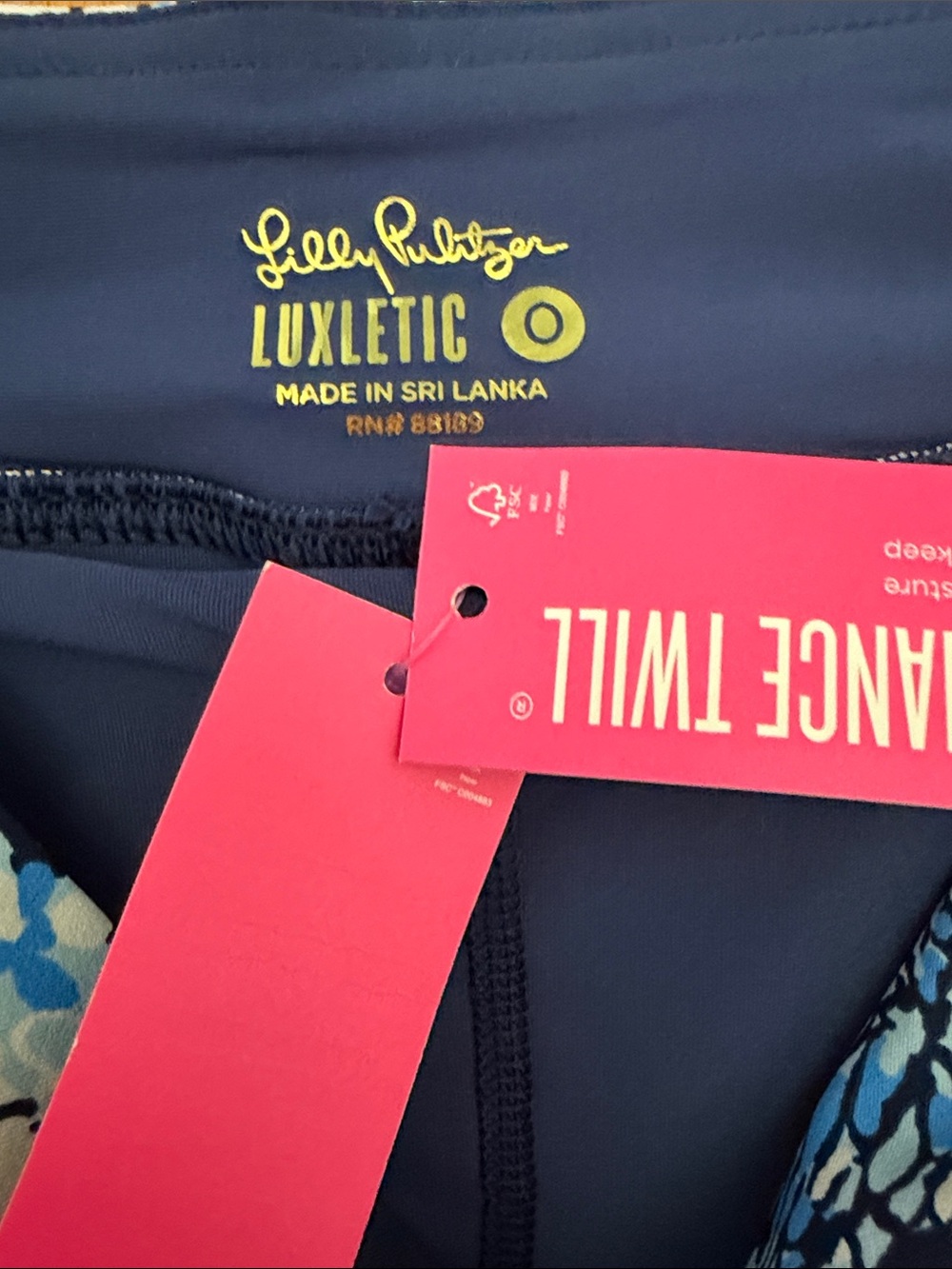 New with tags Lilly Pulitzer Navy Monica Skort - Picture 3 of 4